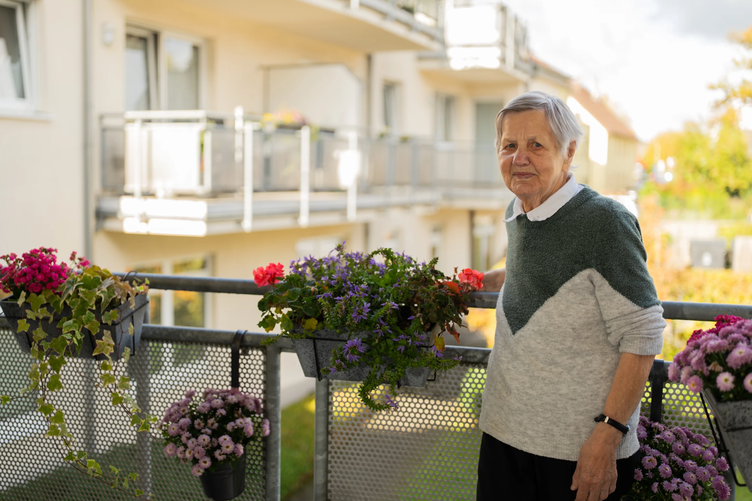 Betreutes Wohnen 10 Westerfeld Sozialreinrichtung Belm Betreutes wohnen Zuhause Balkon